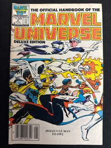 Official Handbook of the Marvel Universe Deluxe Edition #  9 Newsstand FN+ (6.5)