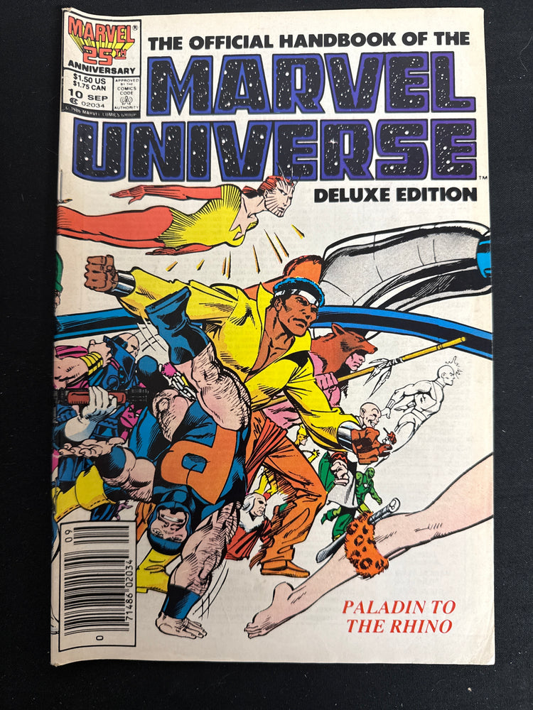 Official Handbook of the Marvel Universe Deluxe Edition # 11 Newsstand FN (6.0)