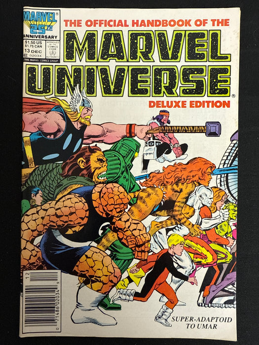 Official Handbook of the Marvel Universe Deluxe Edition # 13 Newsstand VF- (7.5)
