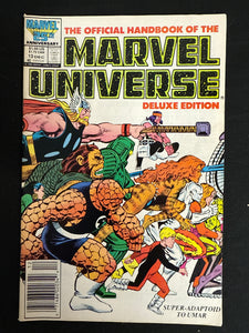 Official Handbook of the Marvel Universe Deluxe Edition # 13 Newsstand VF- (7.5)