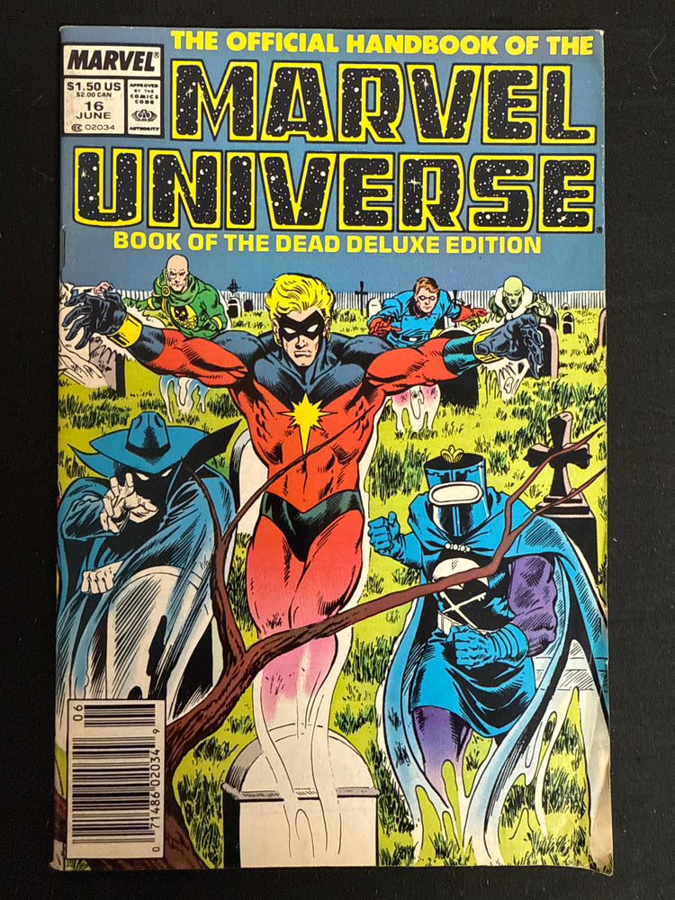Official Handbook of the Marvel Universe Deluxe # 16 Newsstand VG/FN (5.0)