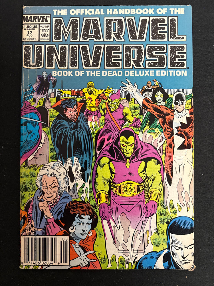 Official Handbook of the Marvel Universe Deluxe # 17 Newsstand VG/FN (5.0)