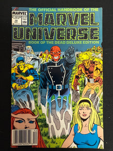 Official Handbook of the Marvel Universe Deluxe Edition # 19 Newsstand VF- (7.5)