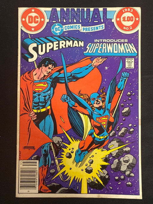 DC Comics Presents Annual #  2 Newsstand FN/VF (7.0)