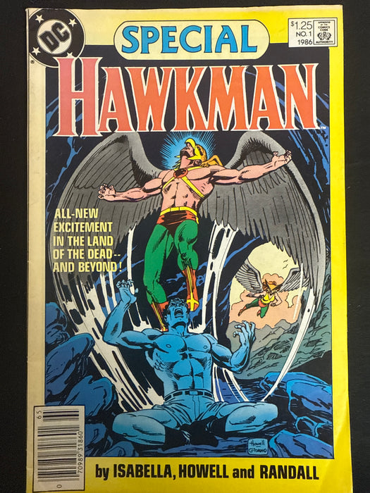 Hawkman Special #  1 Newsstand FN+ (6.5)