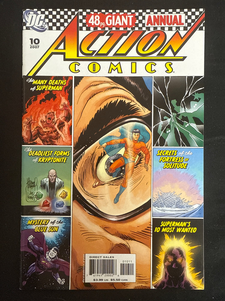 Action Comics Annual # 10 Adam Kubert / Joe Kubert Cover NM (9.4)