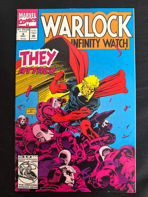 Warlock and the Infinity Watch #  4  NM (9.4)