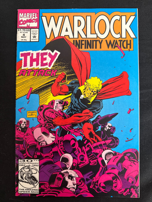 Warlock and the Infinity Watch #  4  NM (9.4)