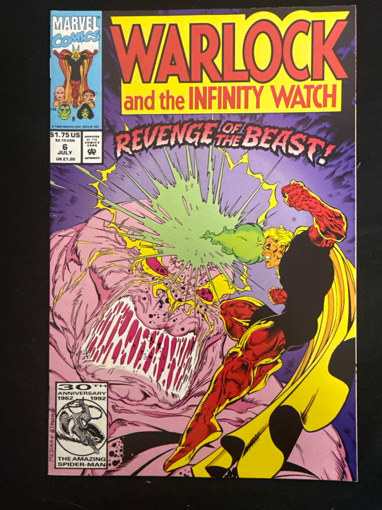 Warlock and the Infinity Watch #  6  NM (9.4)