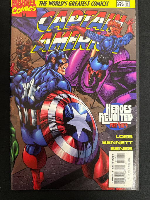 Captain America # 12 Vol. 2 NM- (9.2)