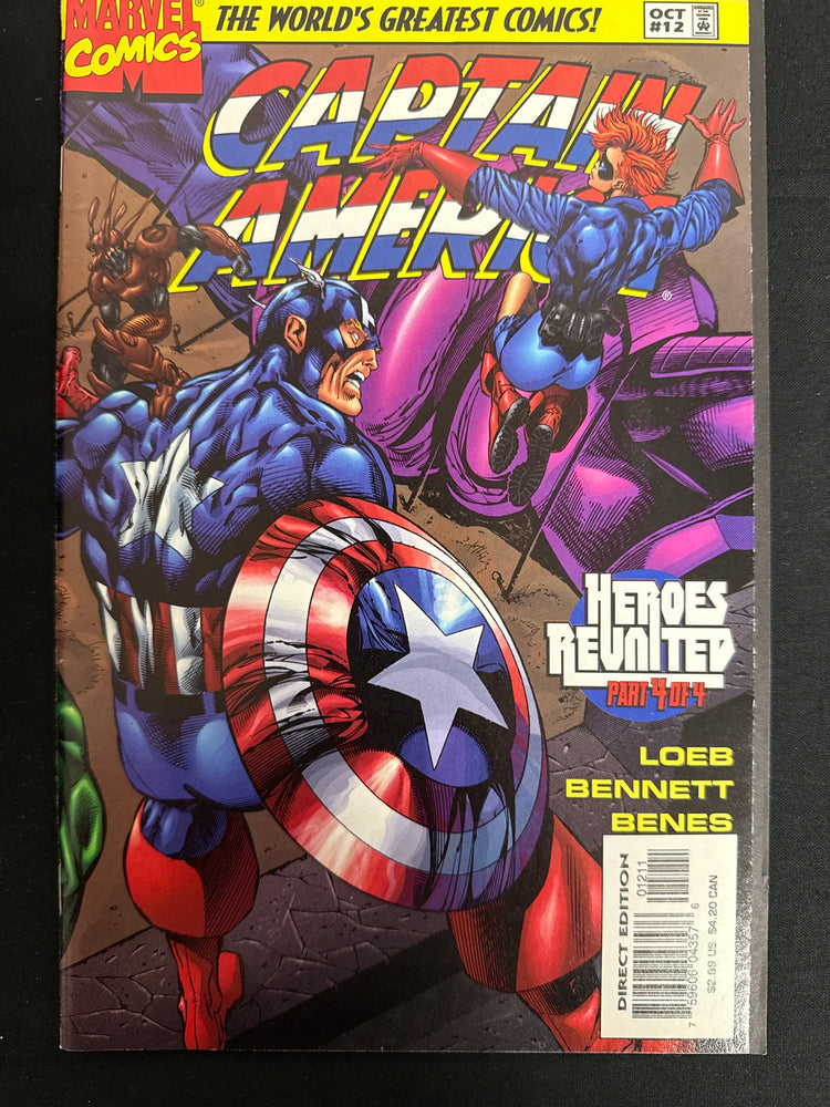Captain America # 12 Vol. 2 NM- (9.2)