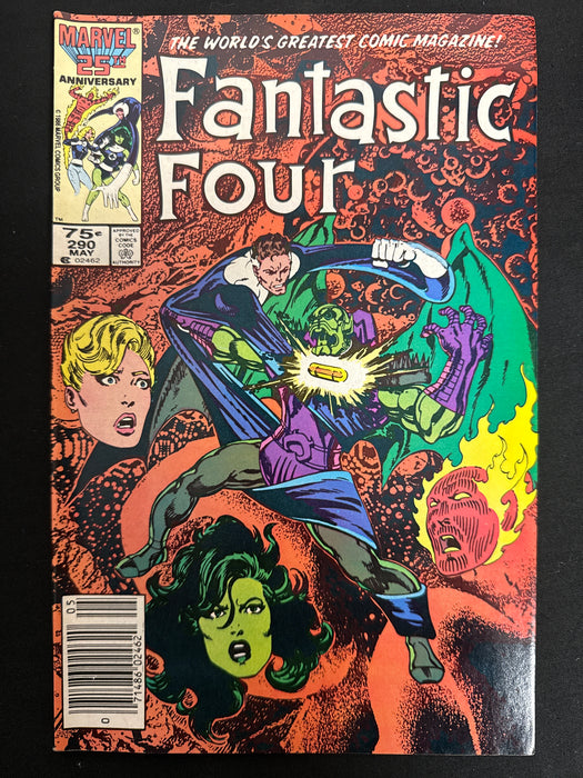 Fantastic Four #290  Newsstand FN+ (6.5)
