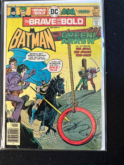 Brave and the Bold #128-132 (5 Issues) Batman Green Arrow Wonder Woman