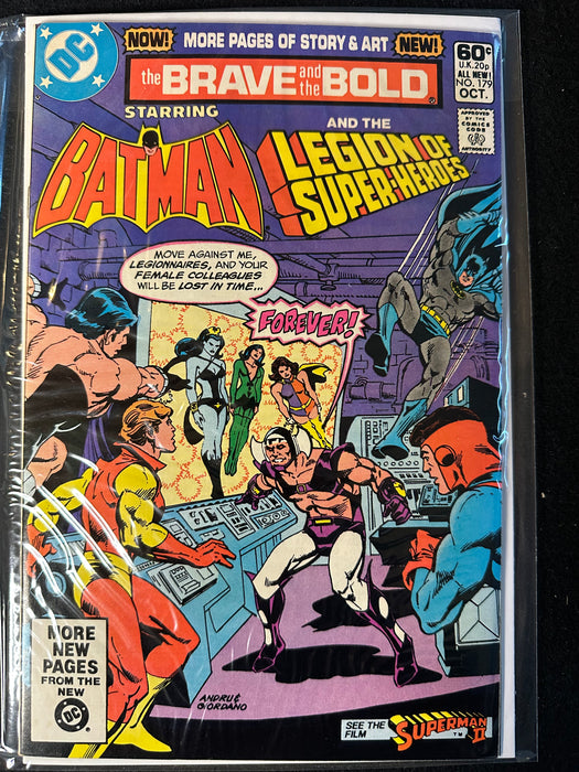 Brave and the Bold #171-180 (10 Issues) Batman Swamp Thing