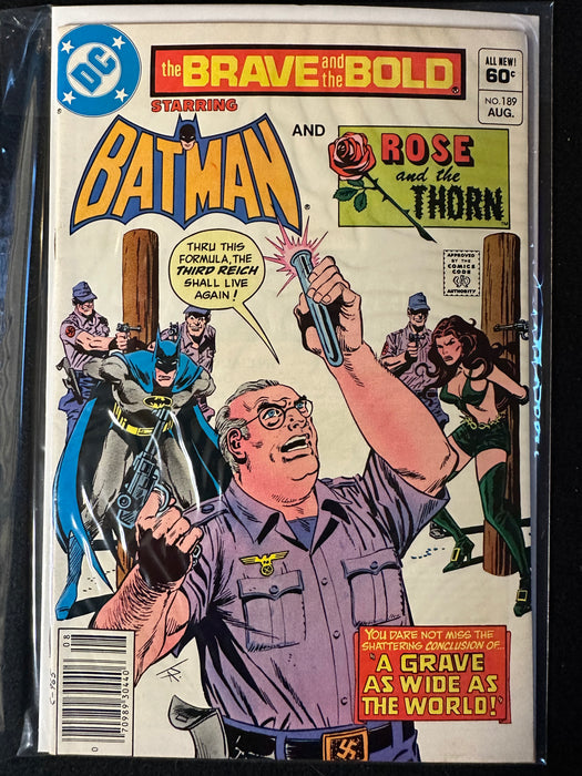 Brave and the Bold #187, 189 (2 Issues) NM- (9.2)