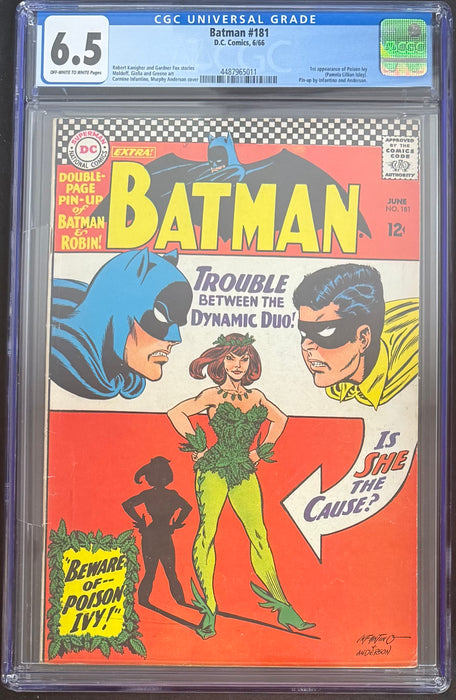 Batman #181  CGC 6.5