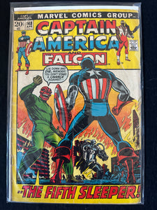 Captain America #148,151,160,164,165,167,169 (7 Issues) Red Skull and Falcon