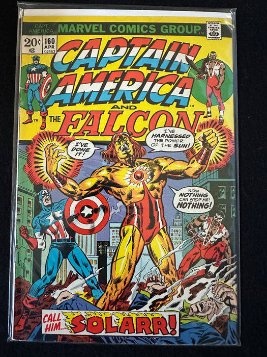 Captain America #148,151,160,164,165,167,169 (7 Issues) Red Skull and Falcon