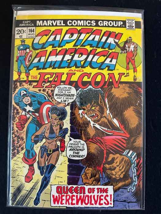 Captain America #148,151,160,164,165,167,169 (7 Issues) Red Skull and Falcon
