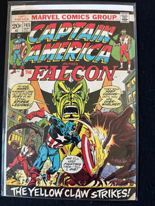 Captain America #148,151,160,164,165,167,169 (7 Issues) Red Skull and Falcon