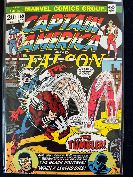 Captain America #148,151,160,164,165,167,169 (7 Issues) Red Skull and Falcon