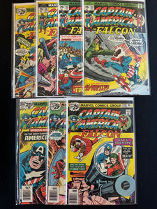 Captain America #192,194,195,197-200 (7 Issues) Kirby