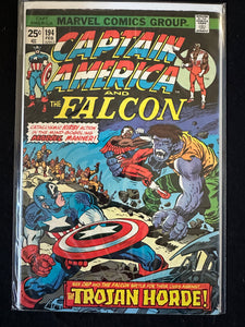 Captain America #192,194,195,197-200 (7 Issues) Kirby