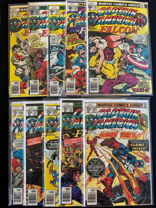 Captain America #211-220 (10 Issues) 1st Quasar