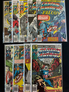 Captain America #221-230 (9 Issues) Battles Hulk, Red Skull