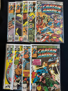 Captain America #242-250 (9 Issues) Miller and Byrne Art