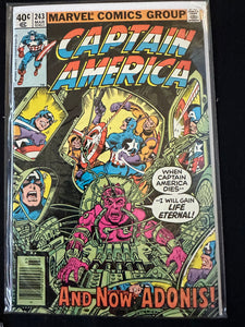 Captain America #242-250 (9 Issues) Miller and Byrne Art
