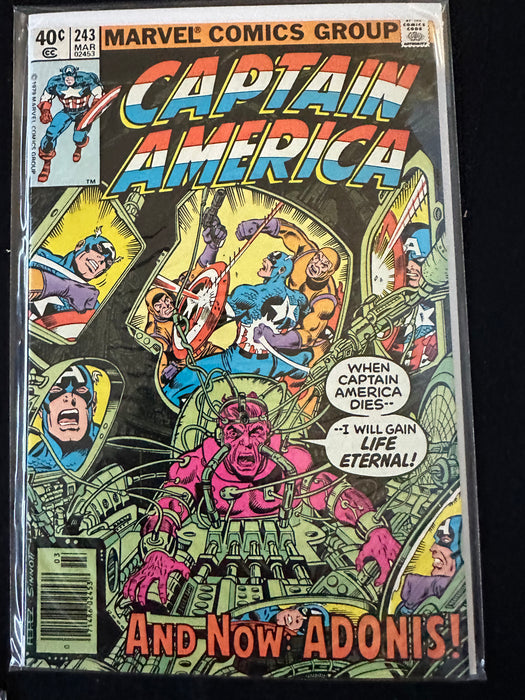 Captain America #242-250 (9 Issues) Miller and Byrne Art