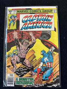 Captain America #242-250 (9 Issues) Miller and Byrne Art