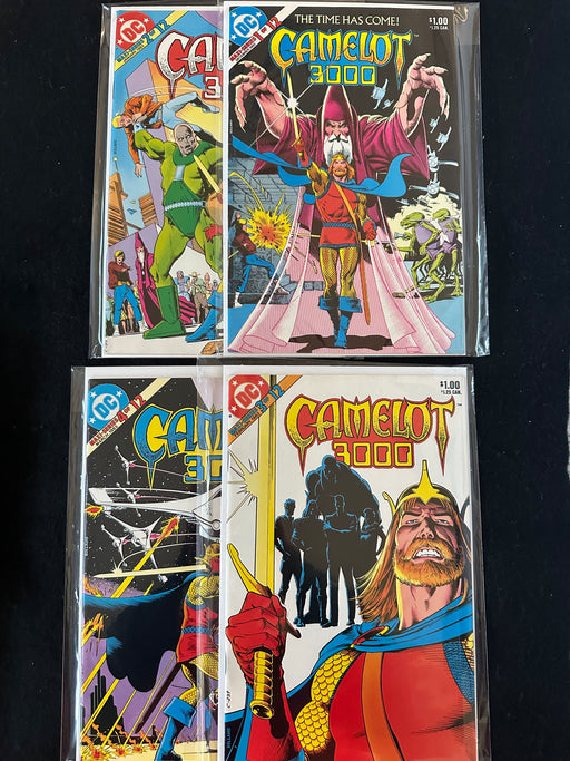 Camelot 3000 #1-4  (1982) Brian Bolland Covers