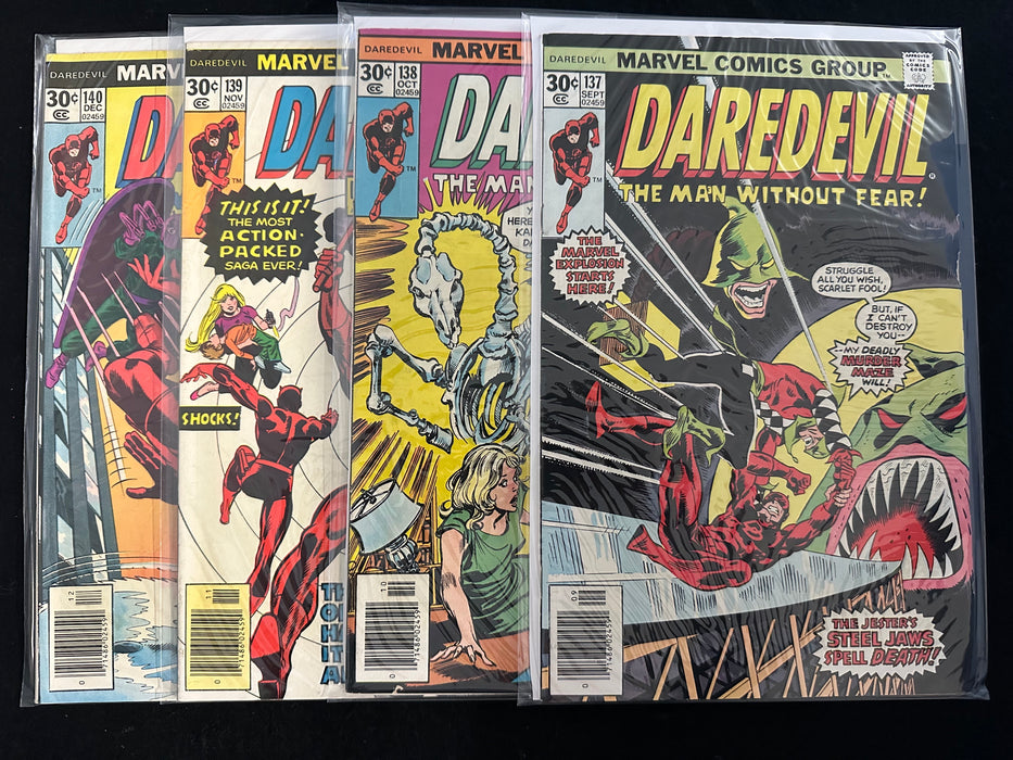 Daredevil #132-140 (9 Issues)