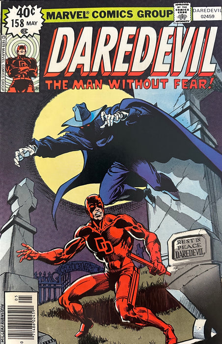 Daredevil #158 Newsstand FN/VF (7.0) 1st Frank Miller