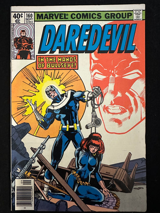 Daredevil #160 (1979) Newsstand VF (8.0) Frank Miller Bullseye Appearance