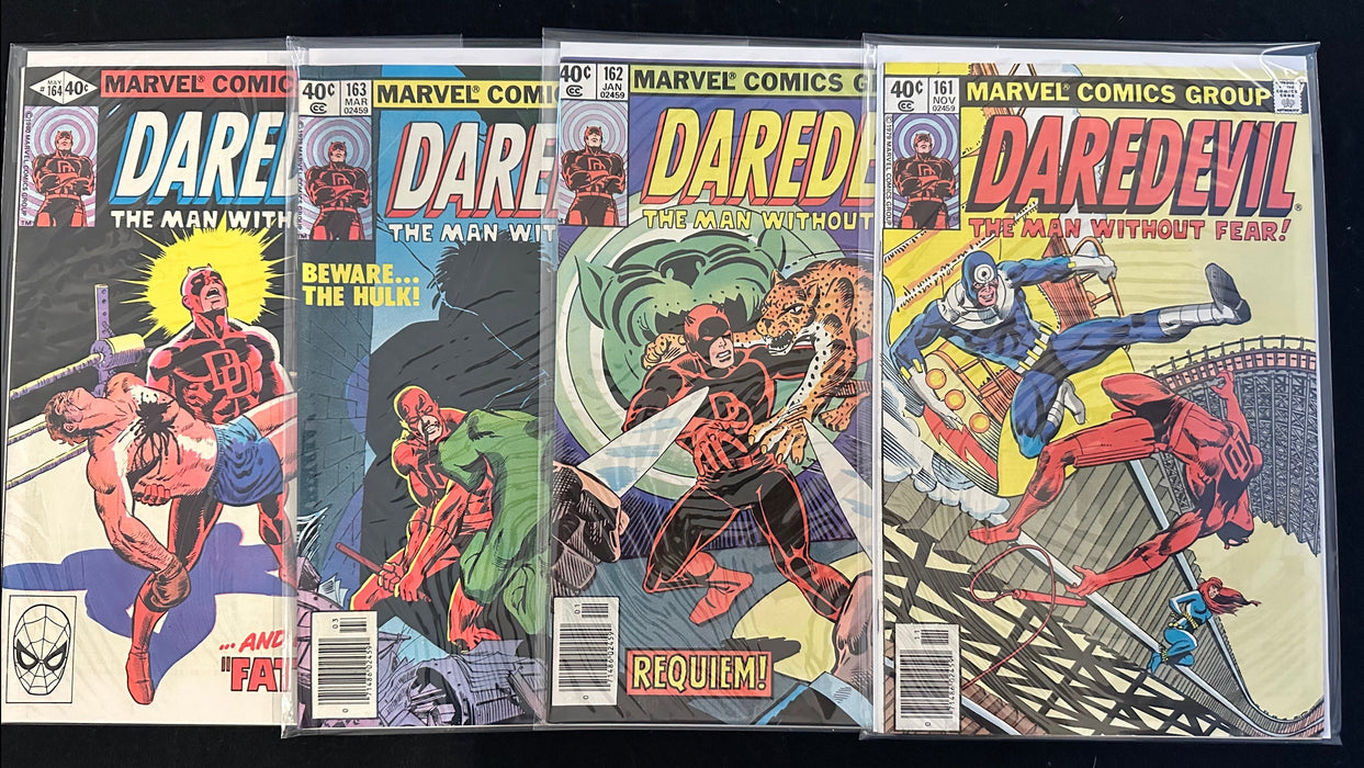 Daredevil #161 -167 Frank Miller Bullseye (8 Issues)