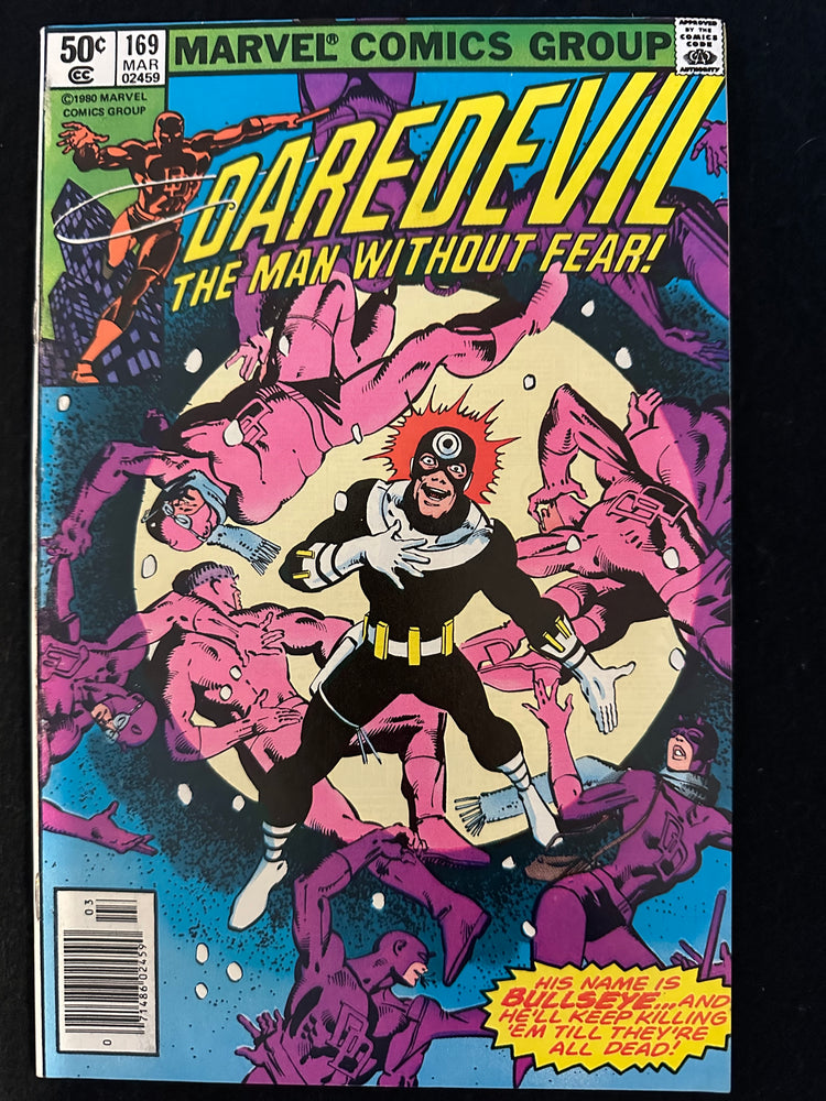 Daredevil #169 Newsstand VF- (7.5) 2nd Elektra Frank Miller