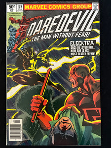 Daredevil #168 (1980) FN/VF (7.0) Newsletter 1st Elektra Frank Miller