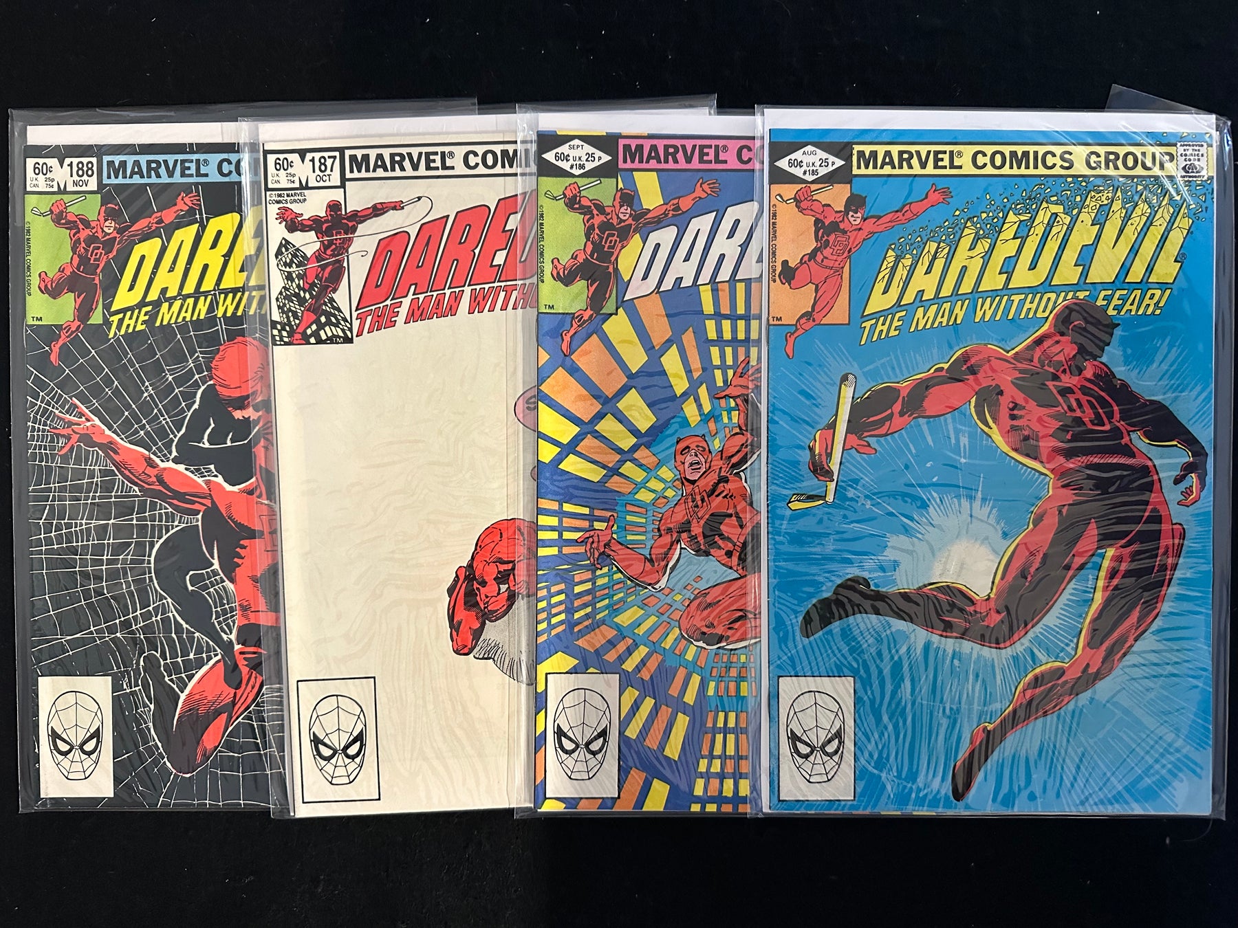 Daredevil #185 -191 (7 Issues) Frank Miller