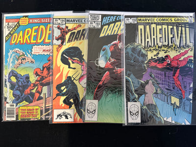 Daredevil #192-194, Annual 4 (4 Issues)