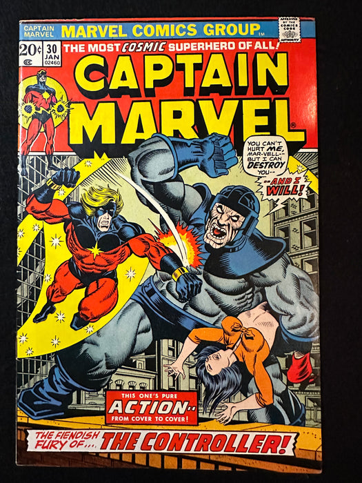 Captain Marvel # 27 - 34 (8 Issues) Thanos Story Arc