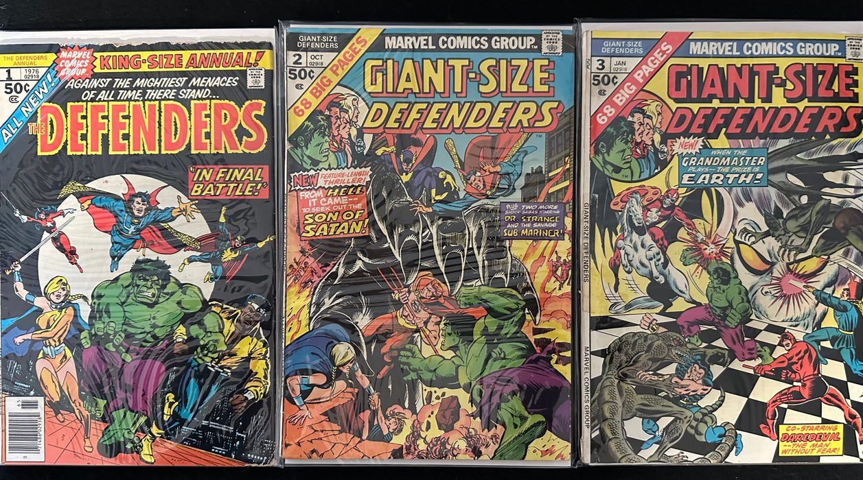 Defenders #18-118, Annual #1-3 (90 Issues)