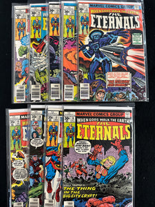 Eternals #1-19 (1976) Complete Series