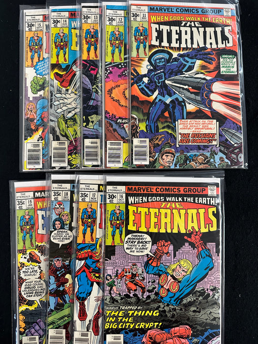Eternals #1-19 (1976) Complete Series