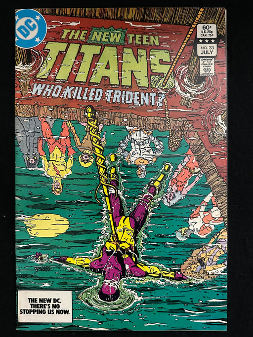 New Teen Titans # 33 FN/VF (7.0)