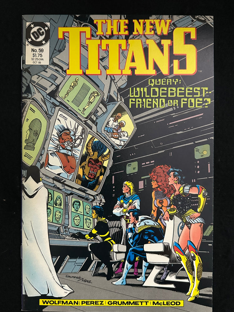 New Titans # 59 NM+ (9.6)