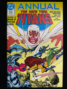 New Teen Titans Annual #  2  NM- (9.2)