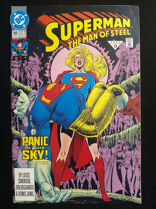 Superman: The Man of Steel # 10 VF/NM (9.0)